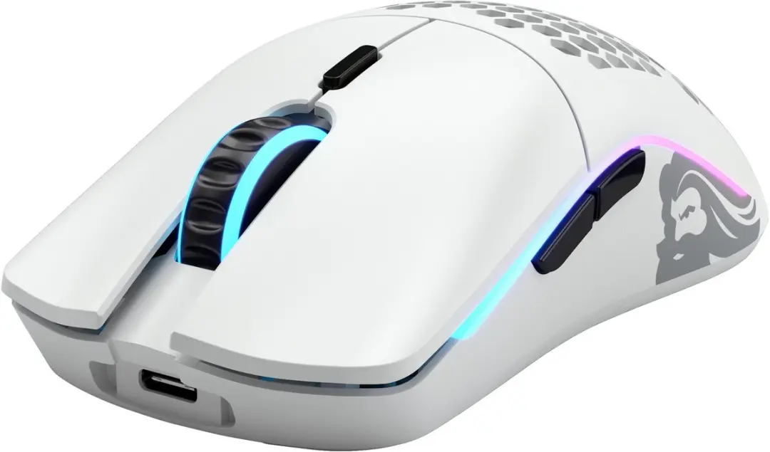 Glorious Model O-Wireless Muis - Wit