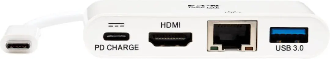 Tripp Lite U444-06N-H4GU-C USB-C Adapter - HDMI + USB-A Wit