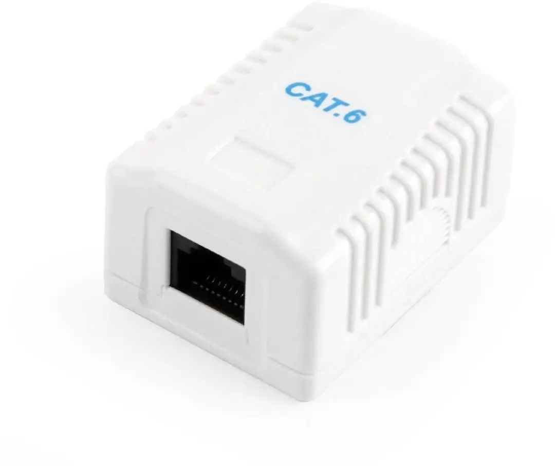 Cablexpert CAT6 UTP LAN-opbouwdoos 1-poorts