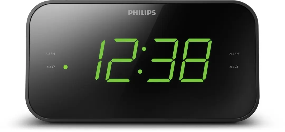 Philips TAR3306 Wekkerradio - Zwart