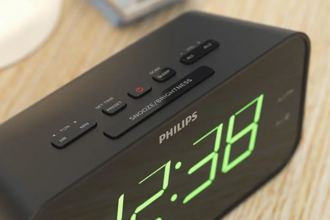Philips TAR3306 Wekkerradio - Zwart - afbeelding 6 van 6
