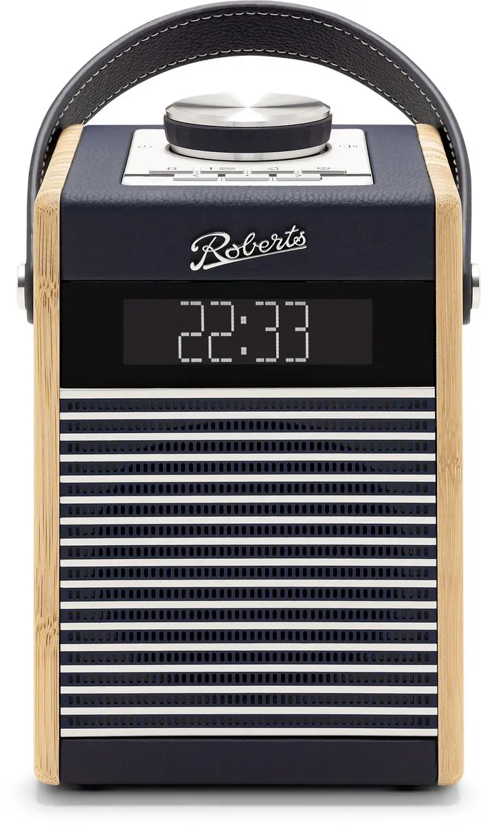 Roberts Rambler Midi Radio DAB+/FM/BT - Donkerblauw