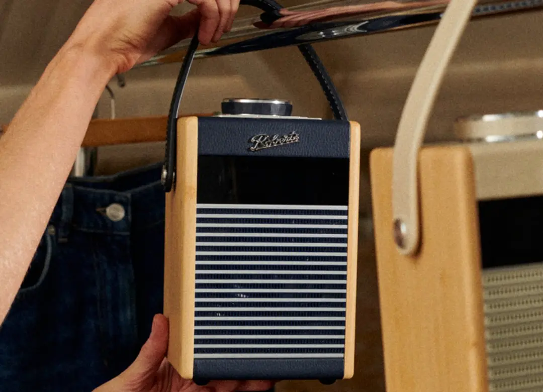 Roberts Rambler Midi Radio DAB+/FM/BT - Donkerblauw