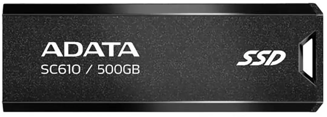 ADATA DSC610 Externe SSD 500GB - USB 3.2 Gen 2 - Zwart - afbeelding 6 van 6