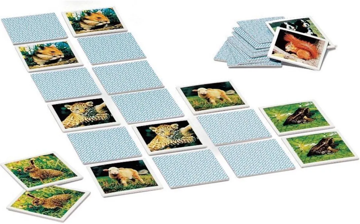 Ravensburger Memory Jonge Dieren Pocket 22458