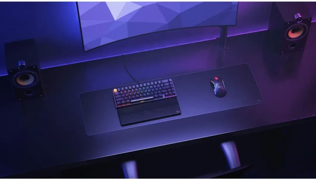 Glorious Gaming G-E-STEALTH Gaming Muismat - Zwart