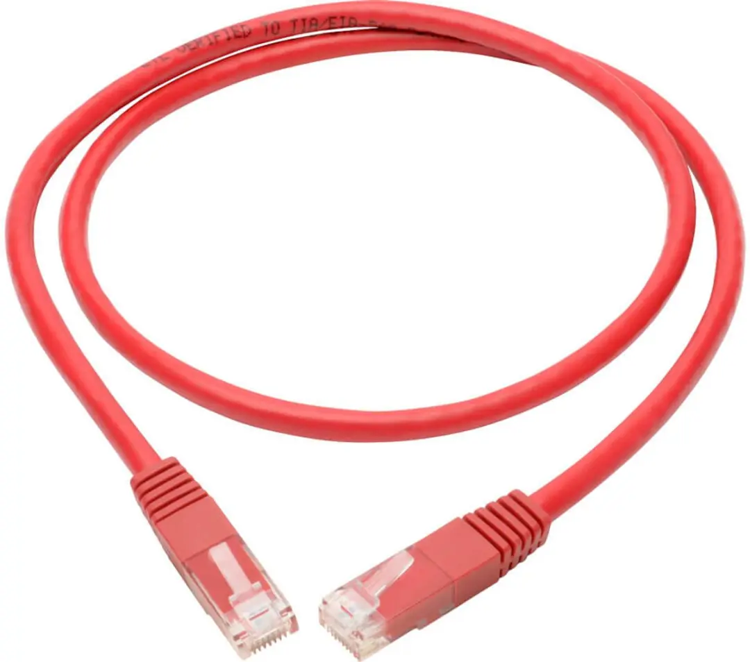 Tripp Lite N200-003-RD Netwerkkabel Cat6 0,91m - Rood