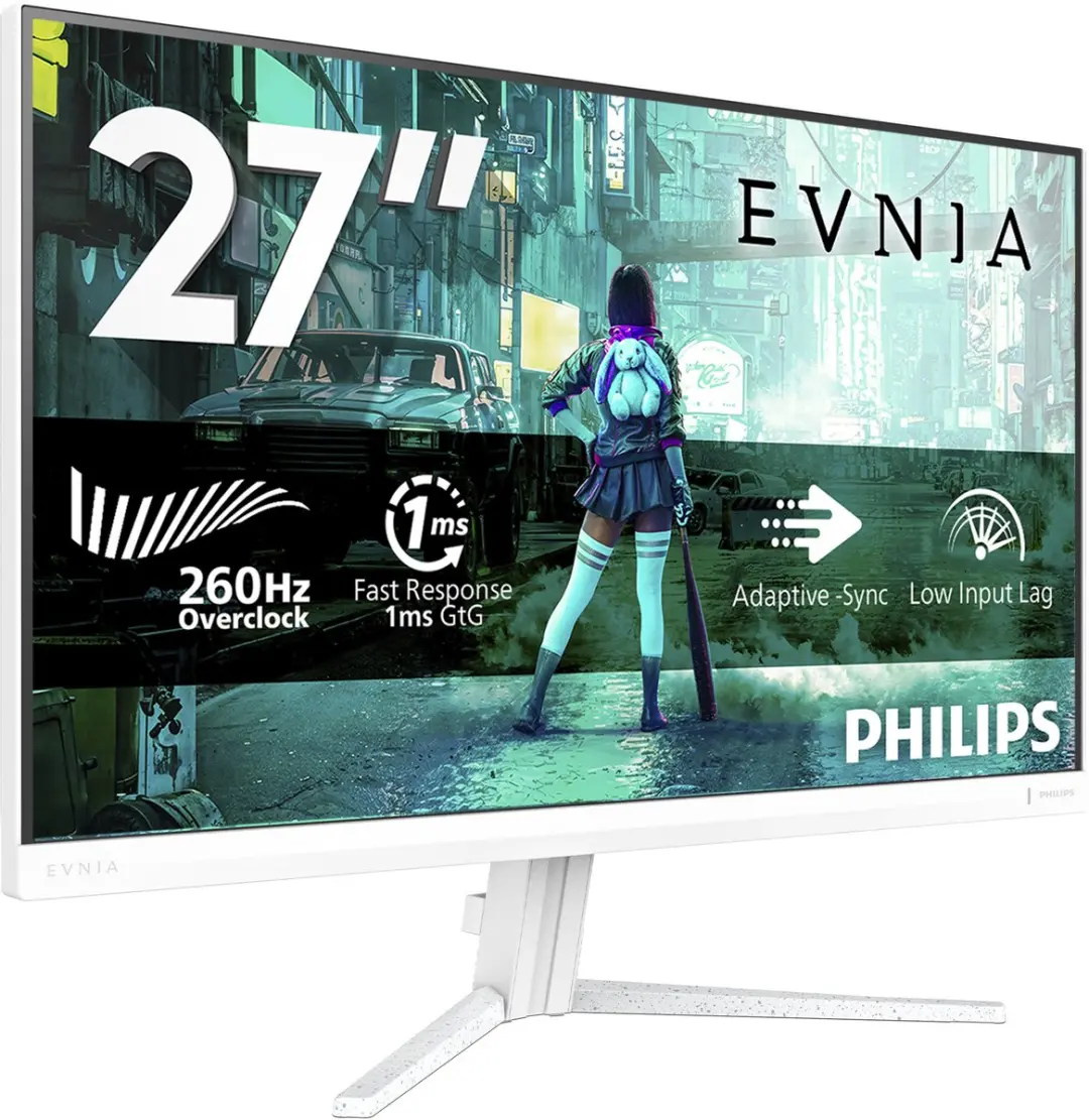 Philips 27M2N3201PL/00 Monitor 27" Full HD - Wit - afbeelding 6 van 6