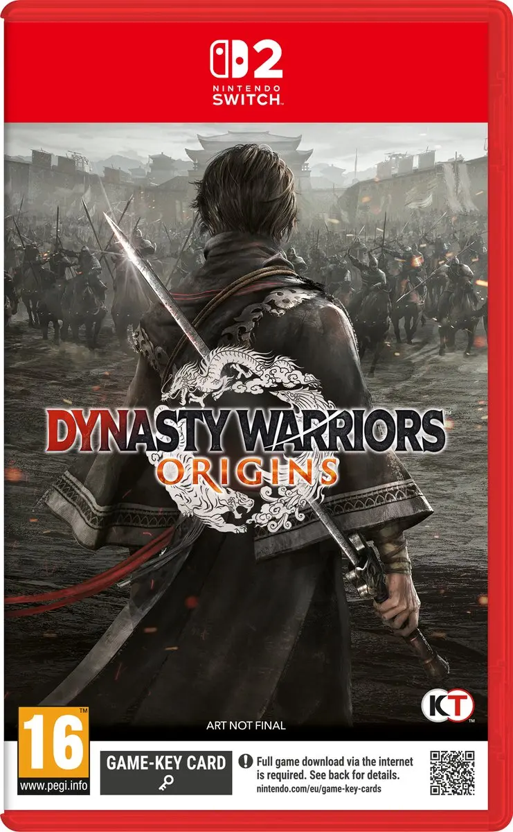 Dynasty Warriors Origins Nintendo Switch 2 Gamecard