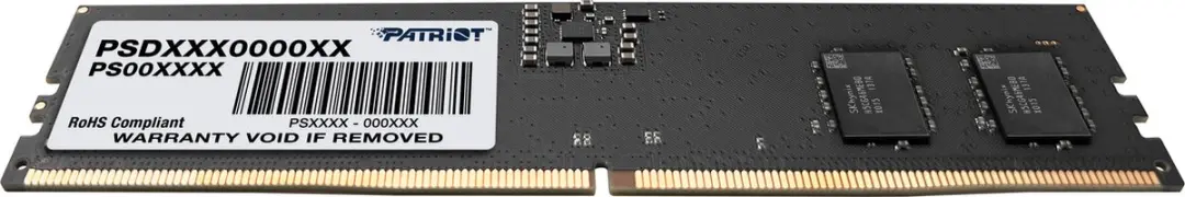 Patriot Signature Line PSD516G560081 DDR5 Geheugen 16GB 5600MHz - Zwart