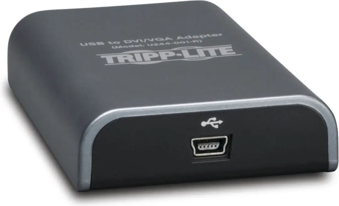 Tripp Lite U244-001-R USB Grafische Adapter - Antraciet