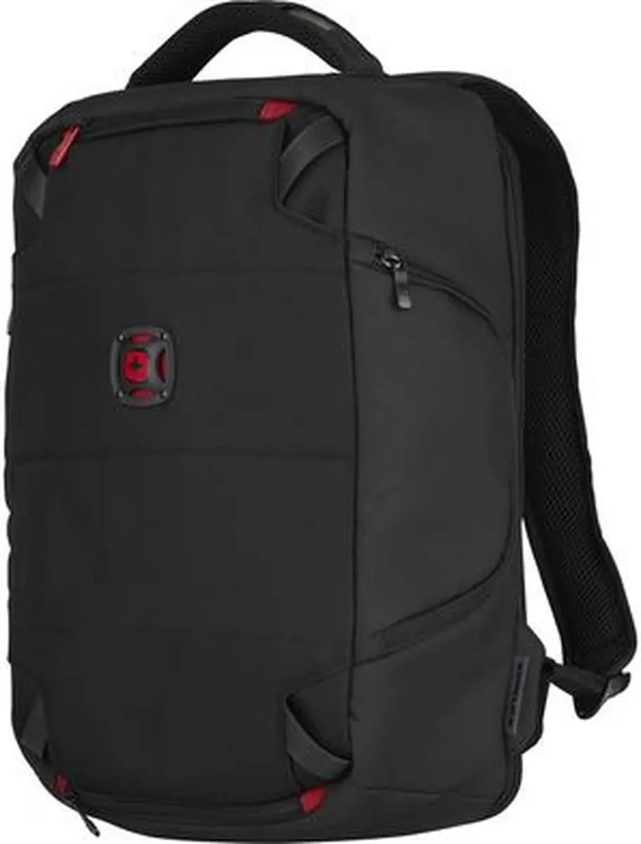 Wenger TechPack 35,6cm Rugzak 14" - 3 Vakken - Zwart