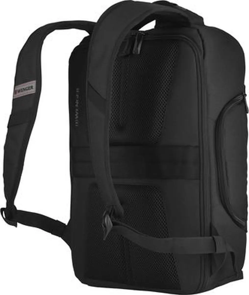 Wenger TechPack 35,6cm Rugzak 14" - 3 Vakken - Zwart