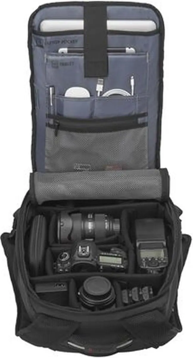 Wenger TechPack 35,6cm Rugzak 14" - 3 Vakken - Zwart