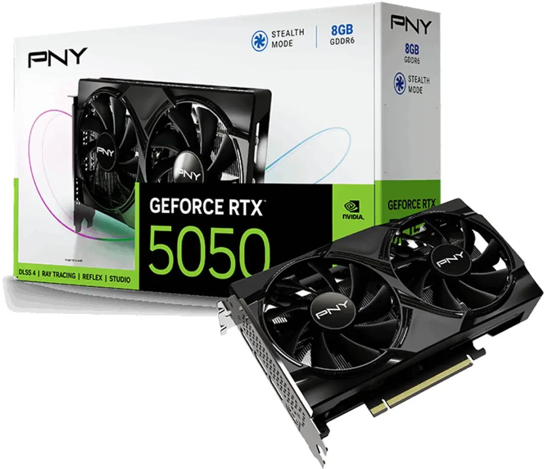 PNY GeForce RTX 5050 Dual Fan VCG50508DFXPB1