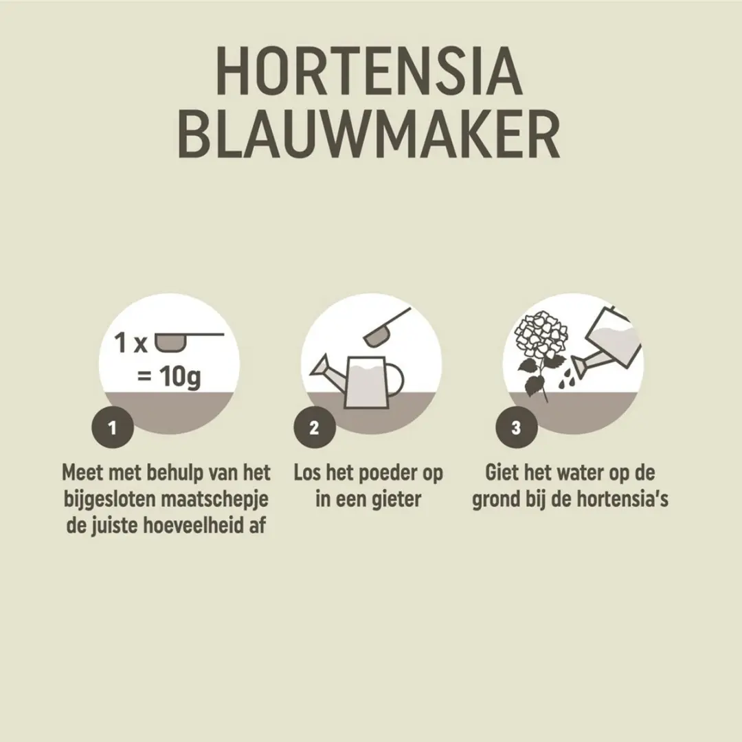 Pokon Hortensia Blauwmaker 500g - 25 Planten