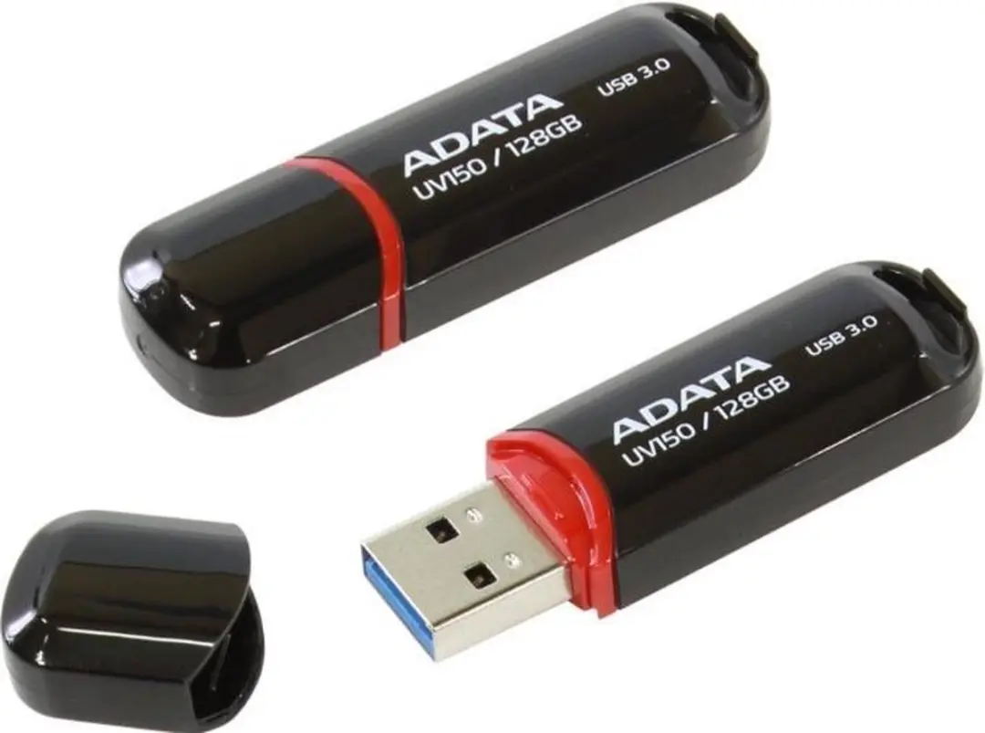 ADATA DashDrive UV150 128GB USB 3.0 - Zwart