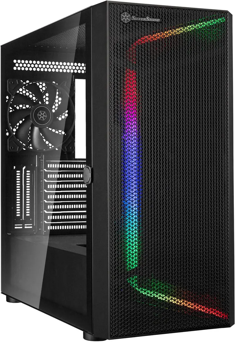 SilverStone Seta H1 SETA H1 - Zwart