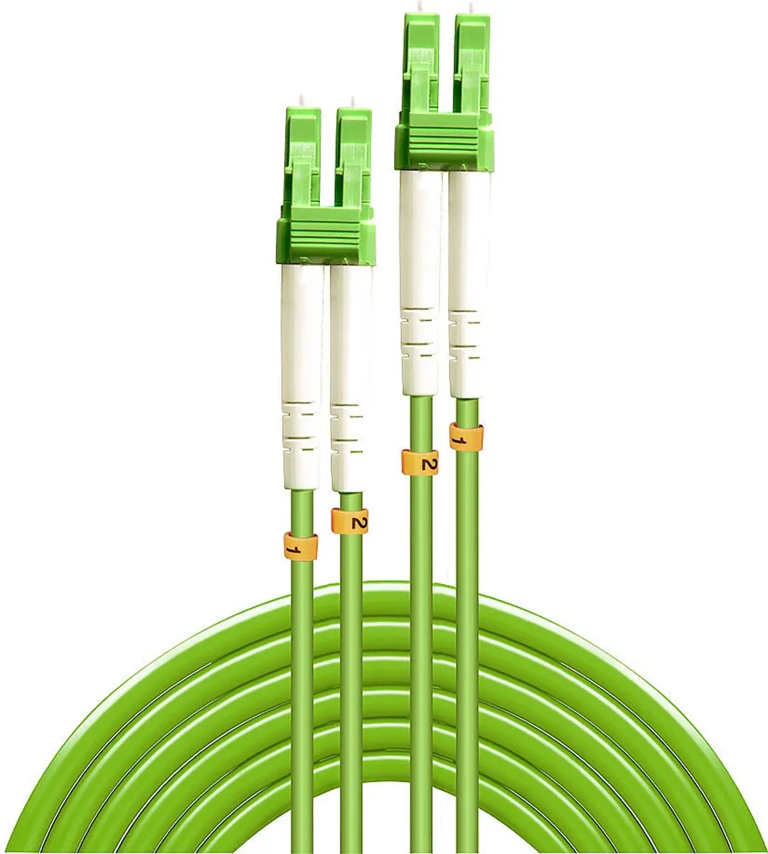 Lindy Glasvezelkabel 20m OM5 Groen - LC/LC