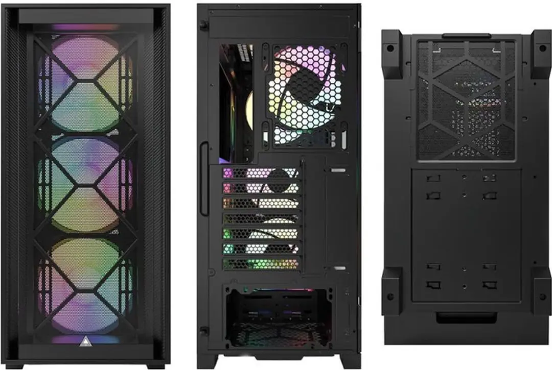 Montech AIR 1000 PREMIUM Midi Tower - Zwart