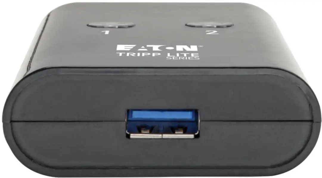 Tripp Lite U359-002 USB 3.0 Peripheral Sharing Switch - 2 Poorten - Zwart