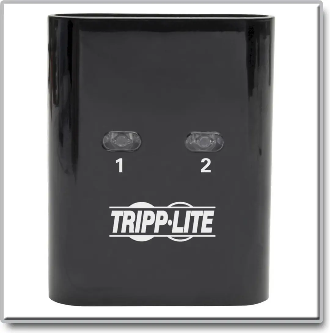 Tripp Lite U359-002 USB 3.0 Peripheral Sharing Switch - 2 Poorten - Zwart