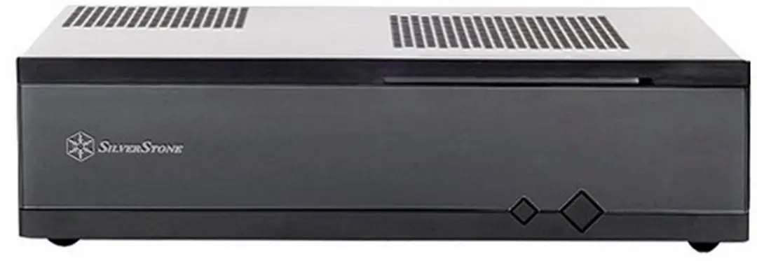 SilverStone ML05 HTPC Gehuize - 4x 2.5" 1x 3.5" - Zwart