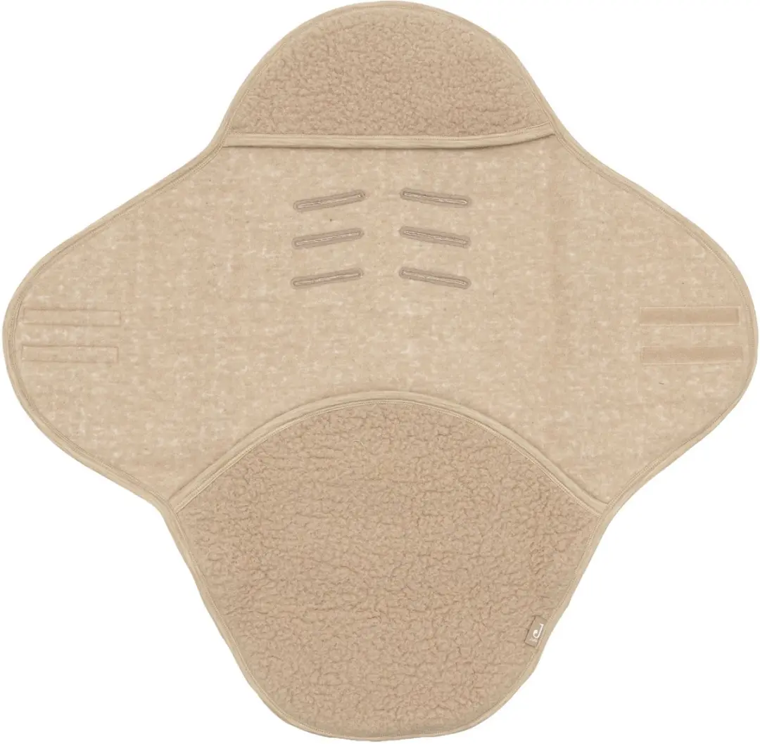 Jollein Sherpa Wikkeldeken Merino Wol Naturel