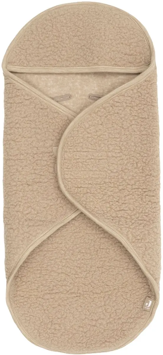 Jollein Sherpa Wikkeldeken Merino Wol Naturel