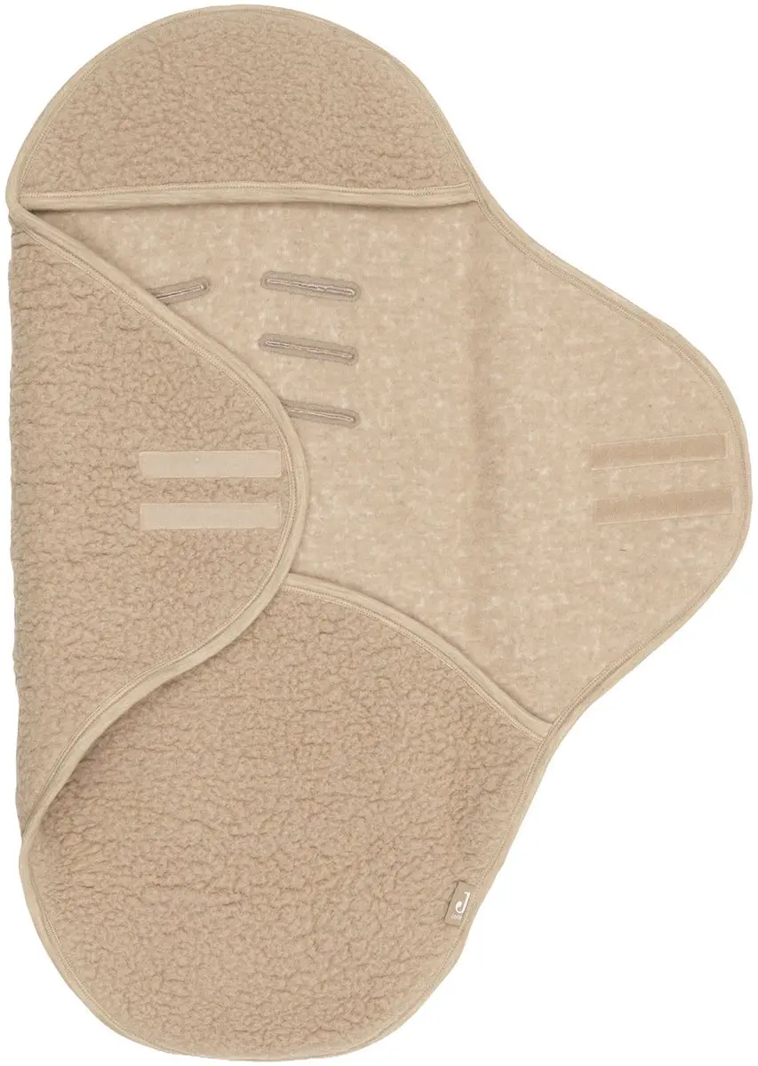 Jollein Sherpa Wikkeldeken Merino Wol Naturel