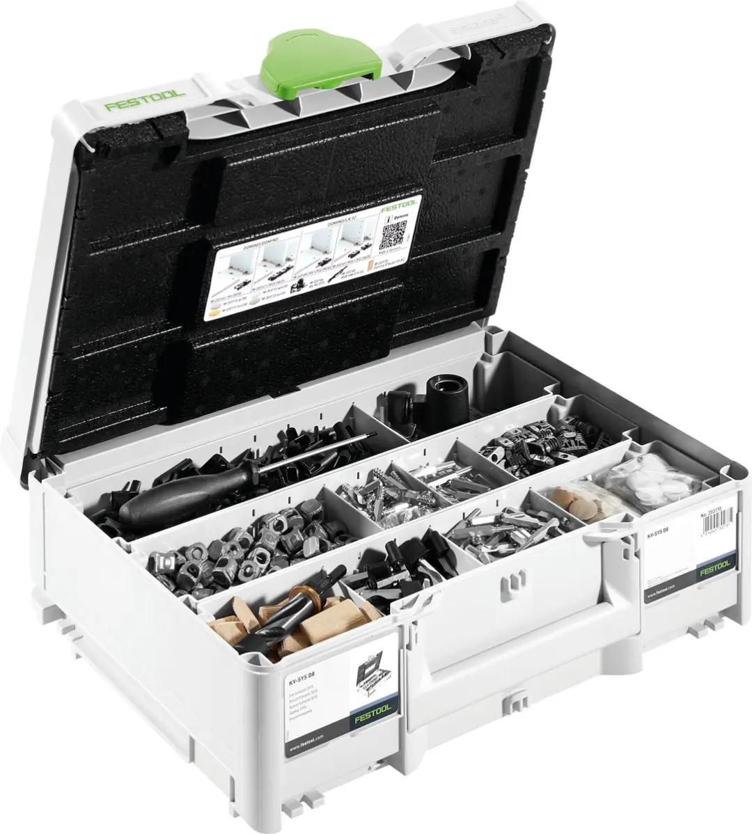 Festool KV-SYS D8 DOMINO Verbindingsassortiment 576797