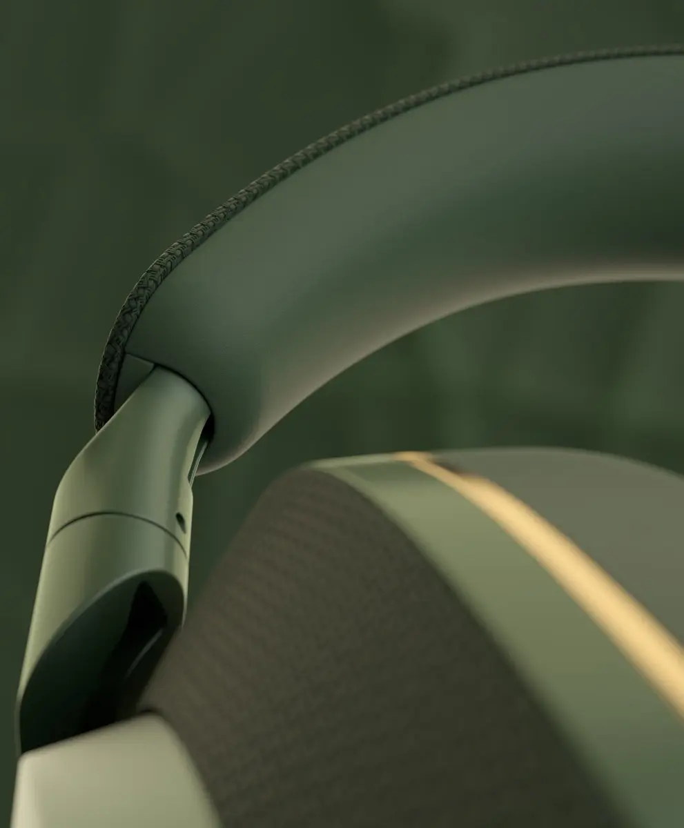 Bowers & Wilkins PX7 S2e Noise Cancelling Koptelefoon - Groen - afbeelding 5 van 6