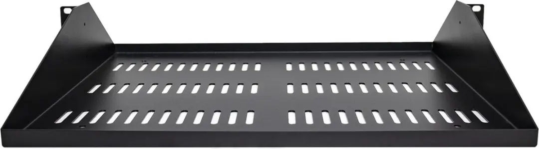 Startech 2U Rackplank 14 inch - Geventileerd - Zwart