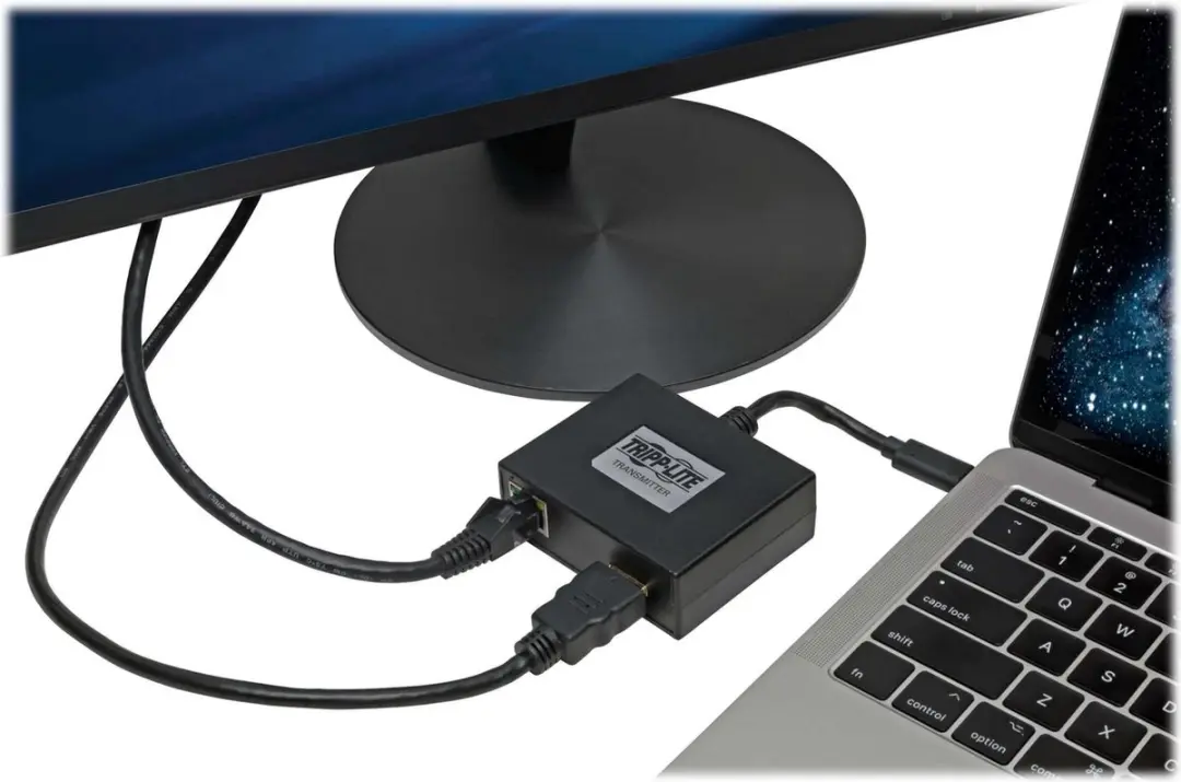 Tripp Lite U444-CAT-H AV Extender - Zwart
