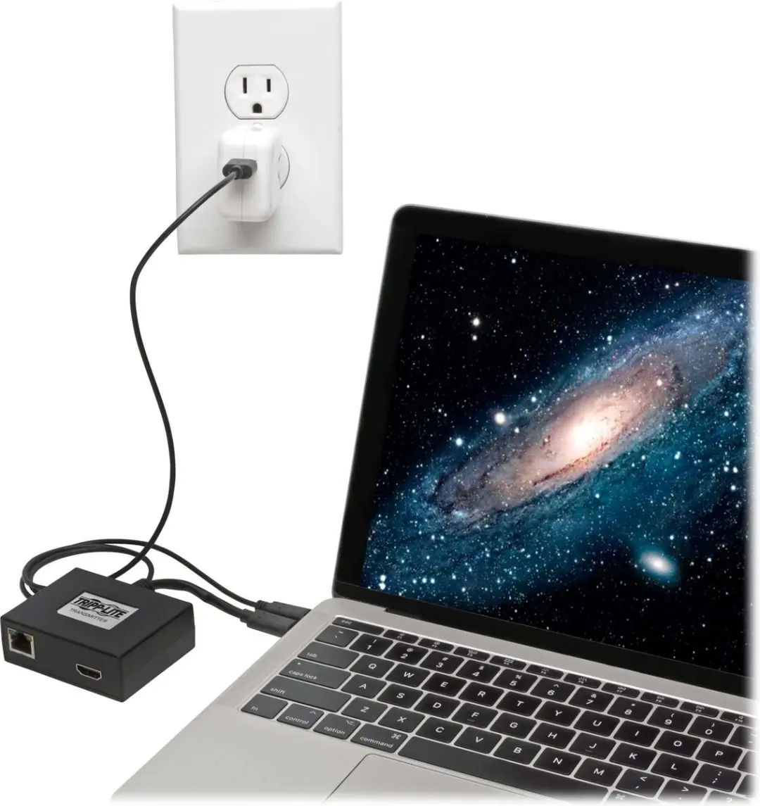 Tripp Lite U444-CAT-H AV Extender - Zwart