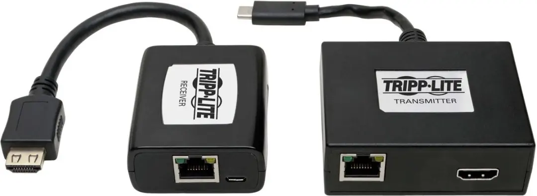 Tripp Lite U444-CAT-H AV Extender - Zwart