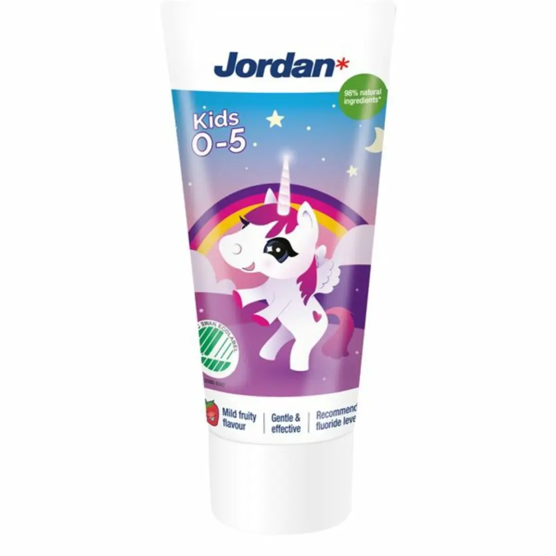 Jordan Tandpasta Kids 50ml - 6 Stuks