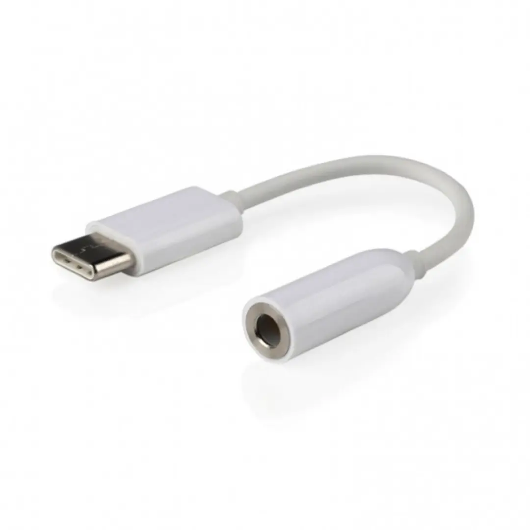 Cablexpert USB-C naar 3,5mm Jack OKS-40611 - Wit