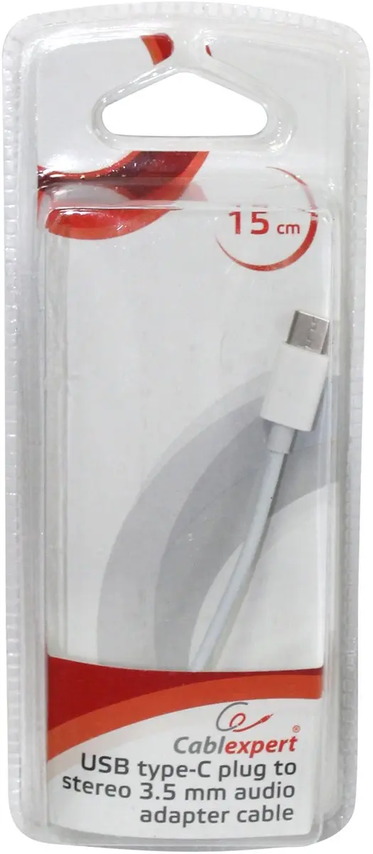 Cablexpert USB-C naar 3,5mm Jack OKS-40611