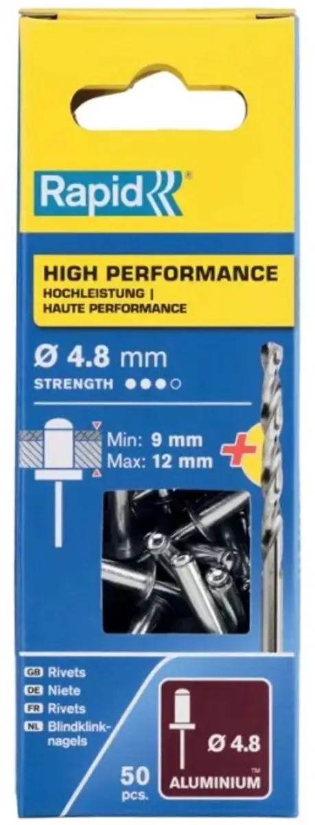 Rapid Klinknagel Ø4.8 x 16mm
