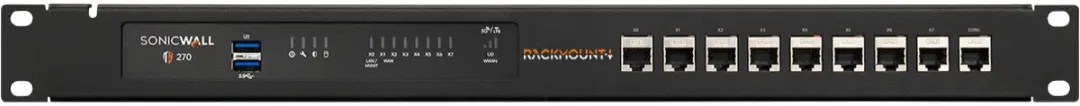 SonicWall TZ270[W] RM-SW-T11I Firewall - 1U - Zwart