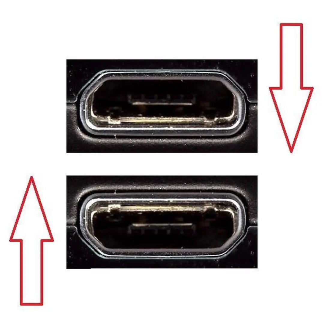 Cablexpert USB2.0 Micro B naar USB-A Haaks Kabel - 1,8m - Zwart