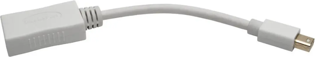 Tripp Lite P139-06N-DP-V2B Mini DisplayPort naar DisplayPort Adapter - Wit