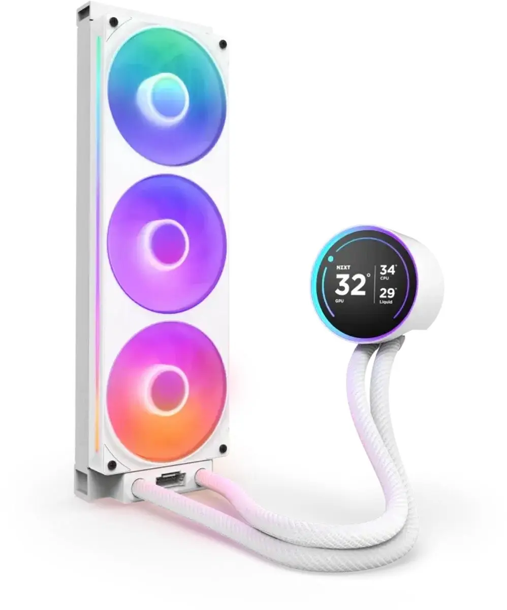 NZXT Kraken Elite 360 RGB RL-KR36E-W2 - Wit