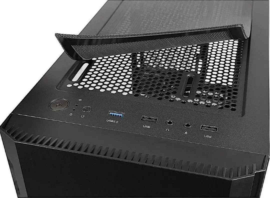 Intertech SM-007 Enforcer Micro Tower Behuizing - Zwart