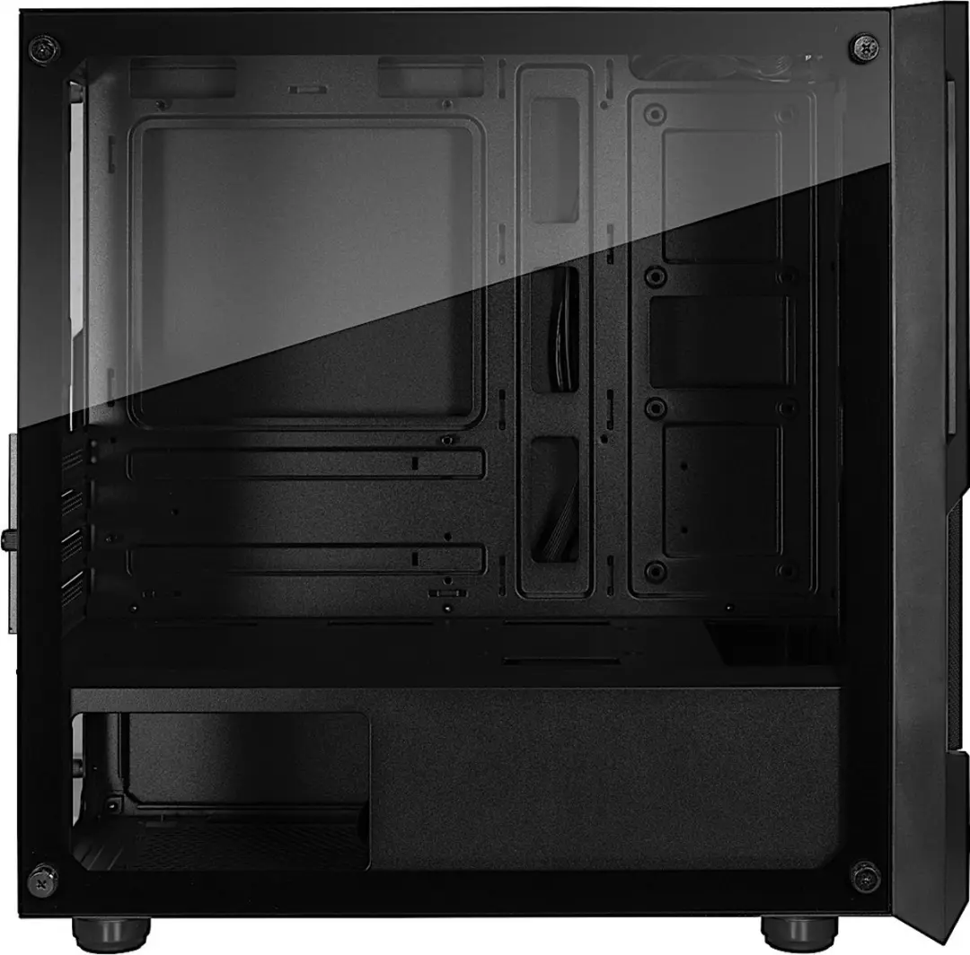 Intertech SM-007 Enforcer Micro Tower Behuizing - Zwart