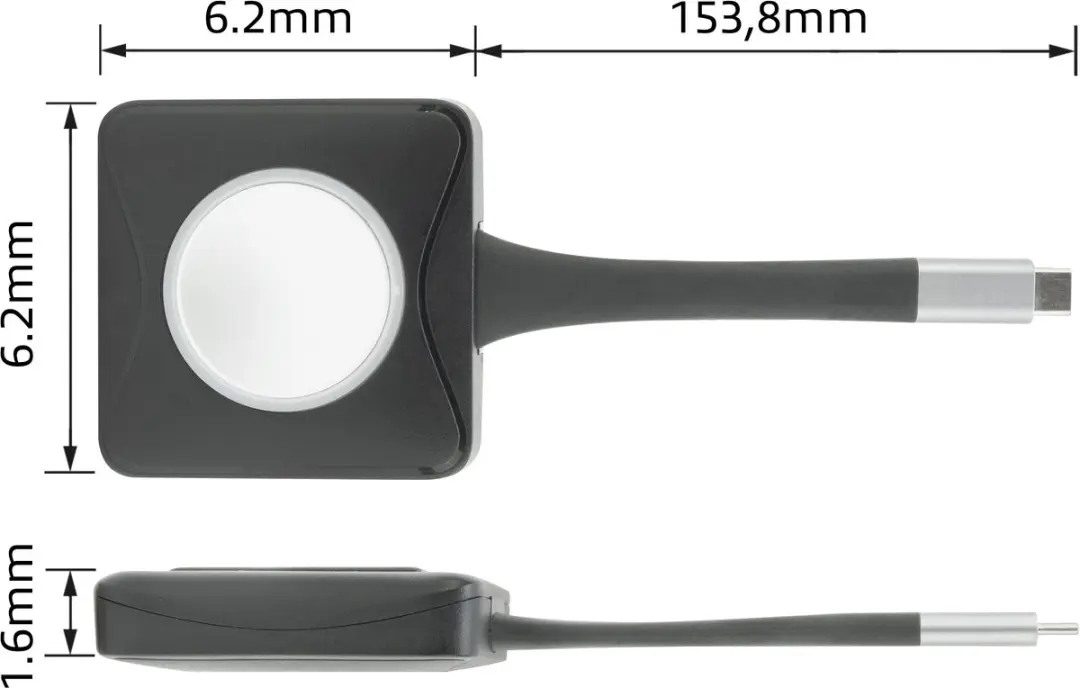 ACT Aero 4K AC7961 Presentator Knop - Zilver - afbeelding 6 van 6