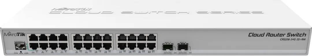 MikroTik CRS326-24G-2S+RM Beheerde Switch