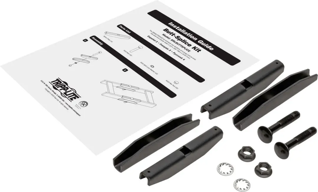 Tripp Lite SRLBUTTSPLICE Montageset - Zwart
