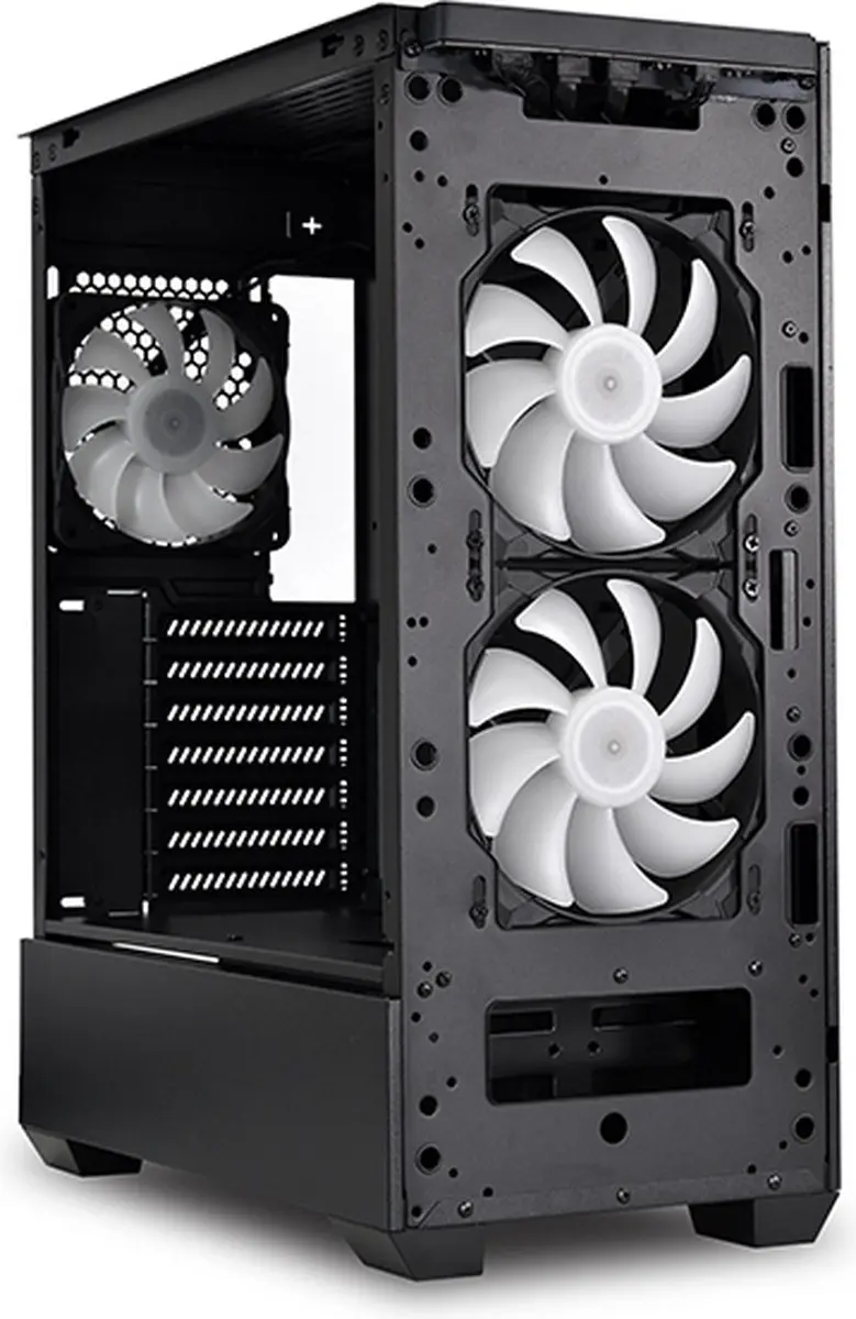Lian Li Lancool 205M Mesh Gehuis - 3 Ventilatoren - Zwart